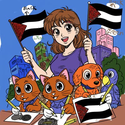 who likes to color like me🇵🇸