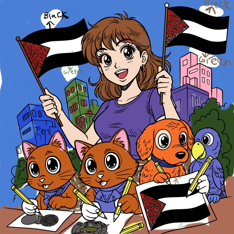 who likes to color like me🇵🇸