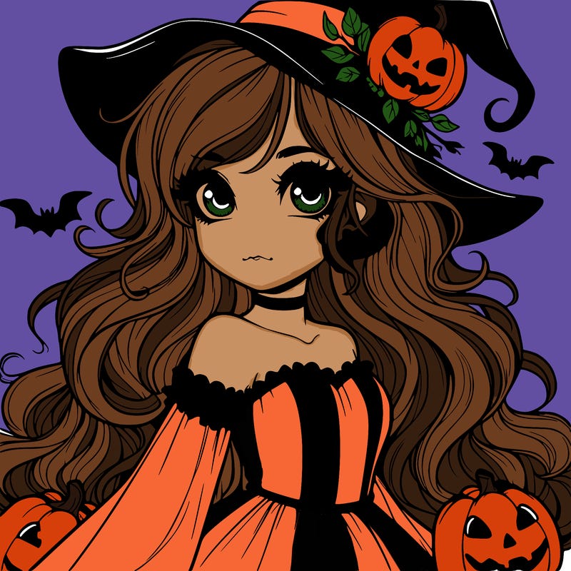 realistic girl halloween