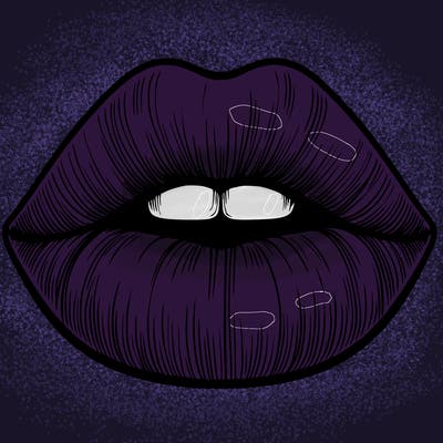 realistic lips