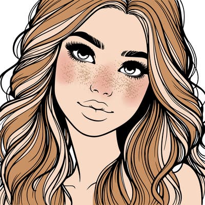 beautiful realistic girl