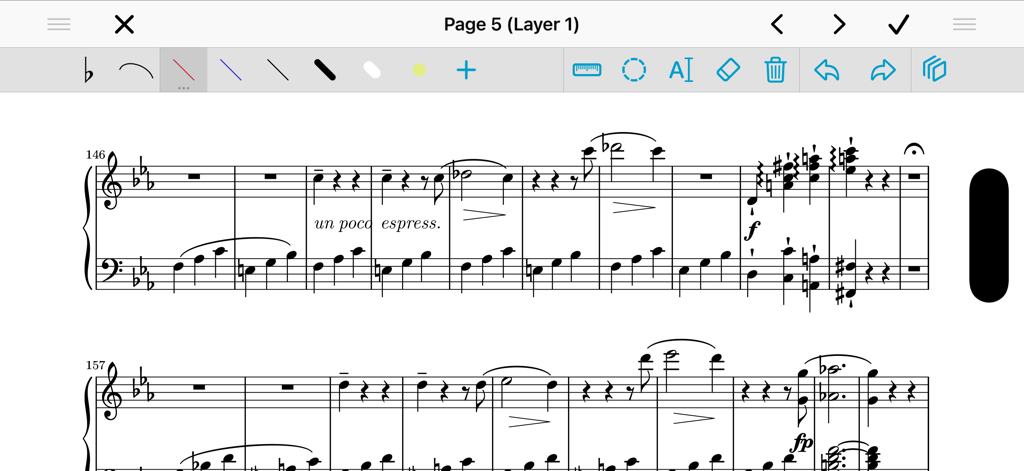 forScore - forScore digital sheet music annotation and markup interface