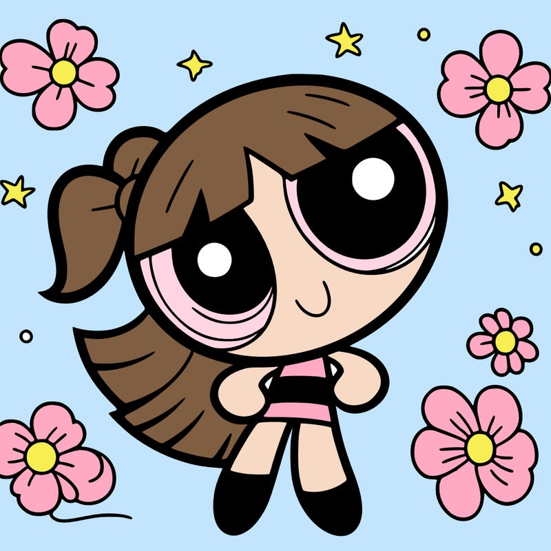 a powerpuff girl