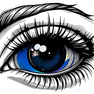 realistic eye