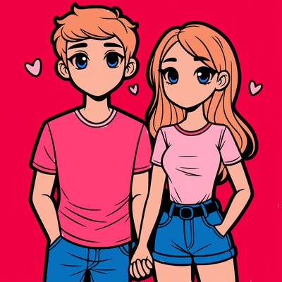 boyfriend and girlfriend
