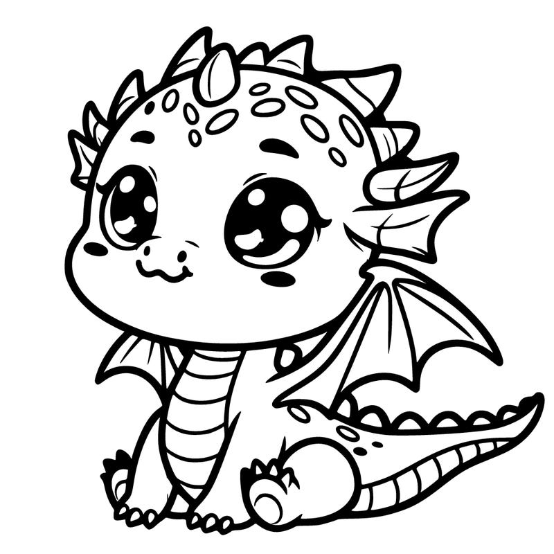 cute baby dragon