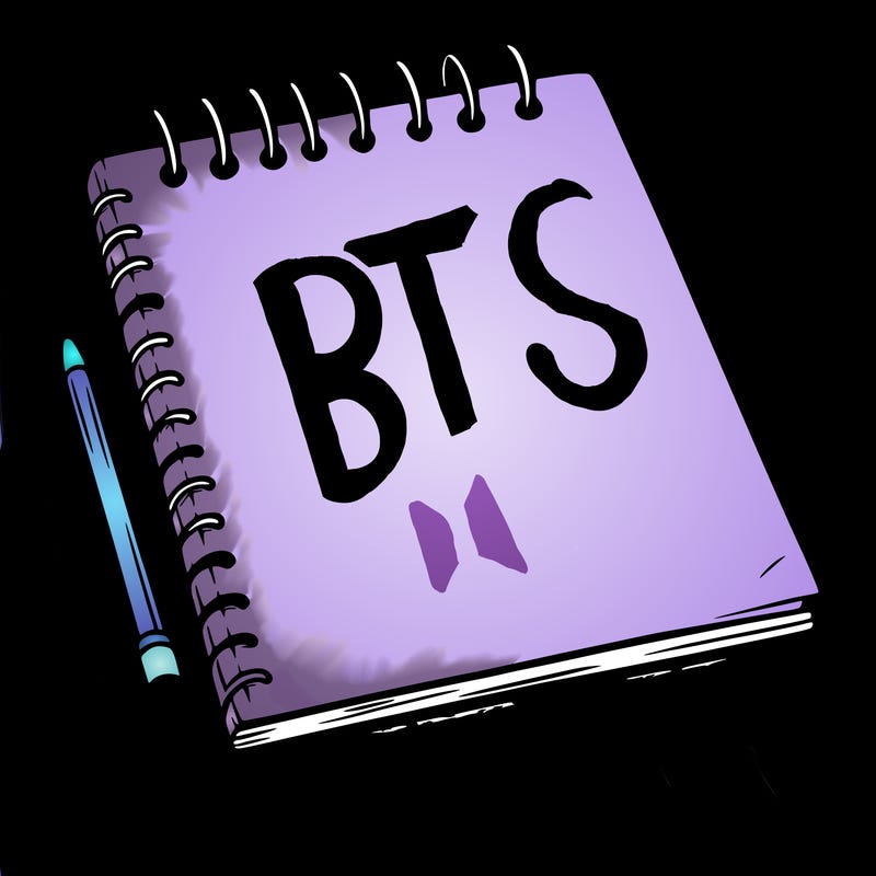 a blank sketch pad