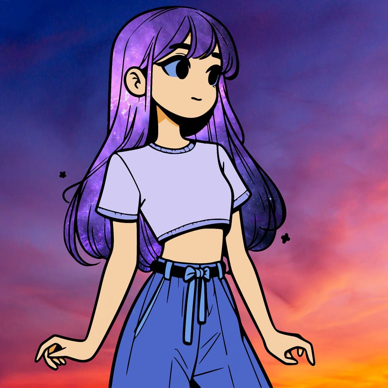 girl in a cute crop top