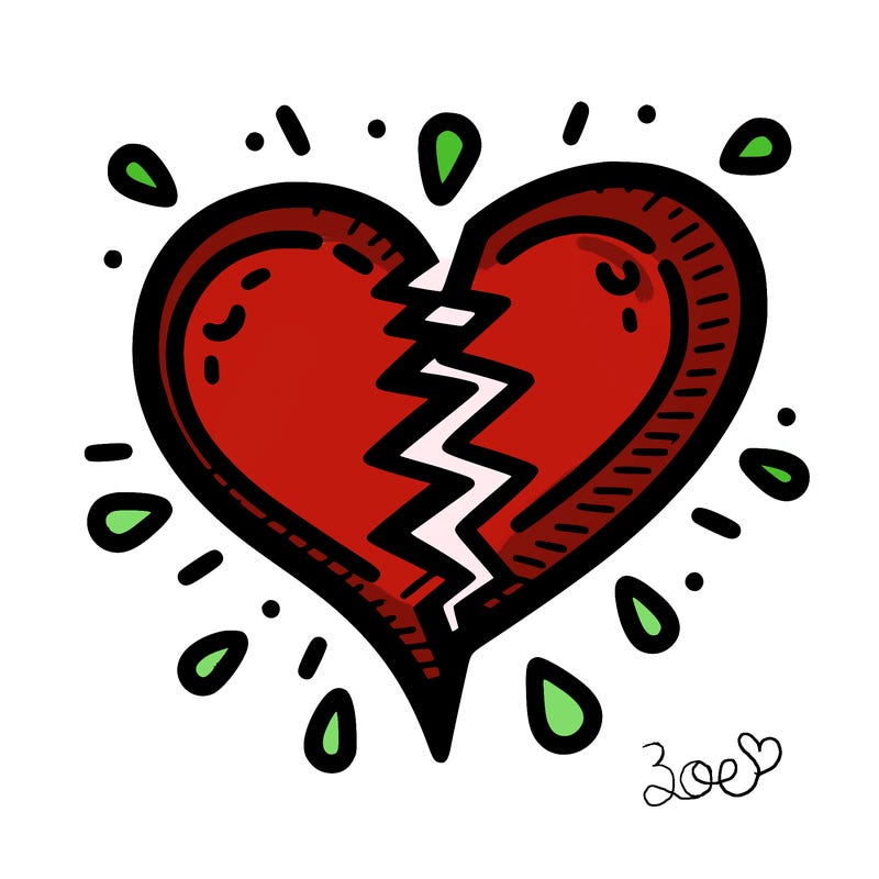 broken heart