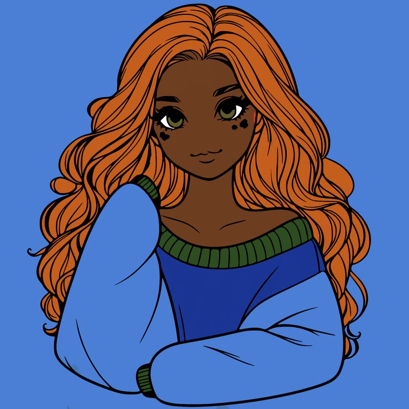 a beautiful girl in a big sweatshirt