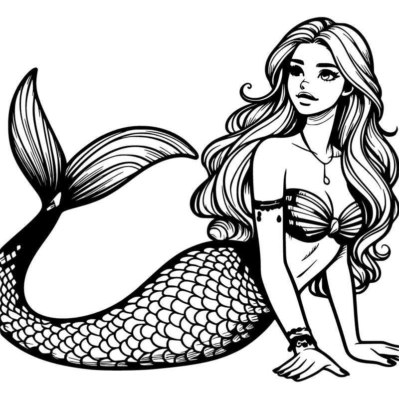 realistic mermaid