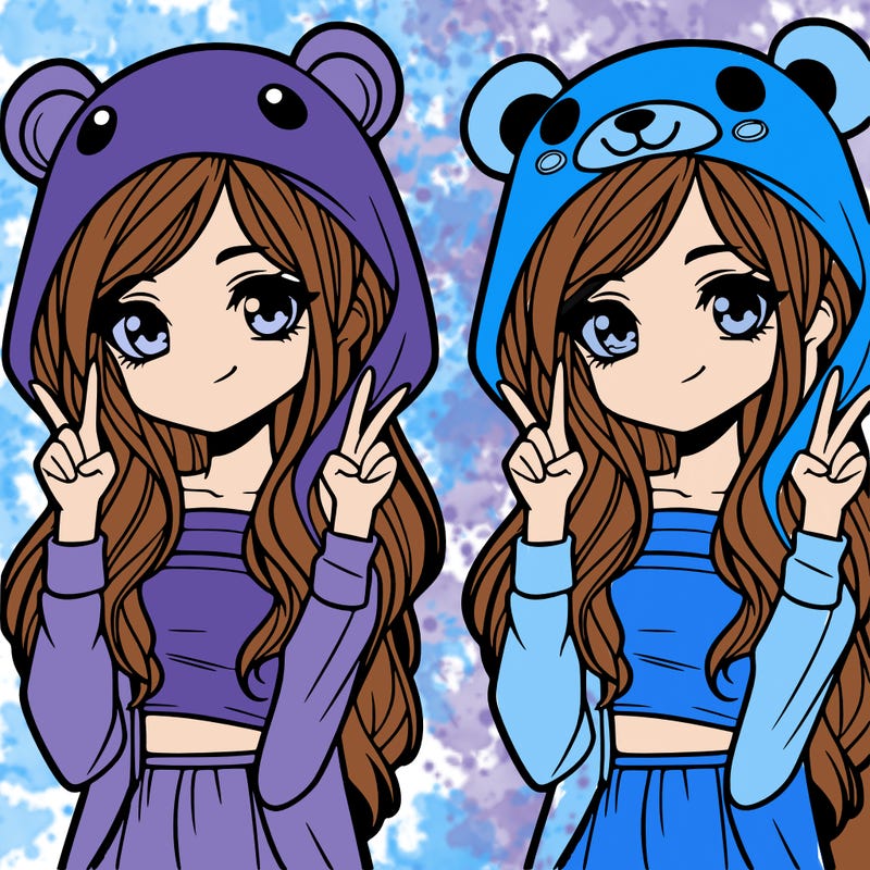 teen girl in animal costume