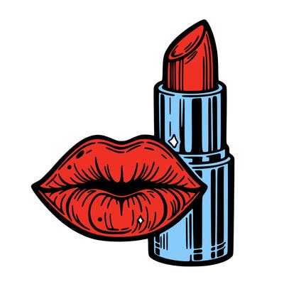 lips and lipstick