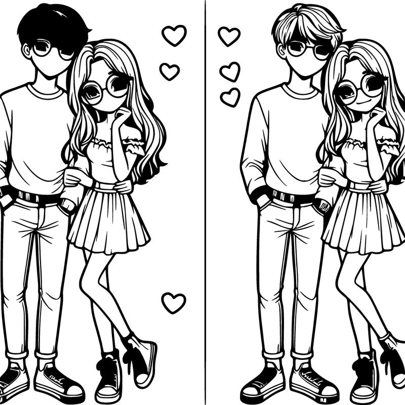 realistic boyfrend and girlfrend