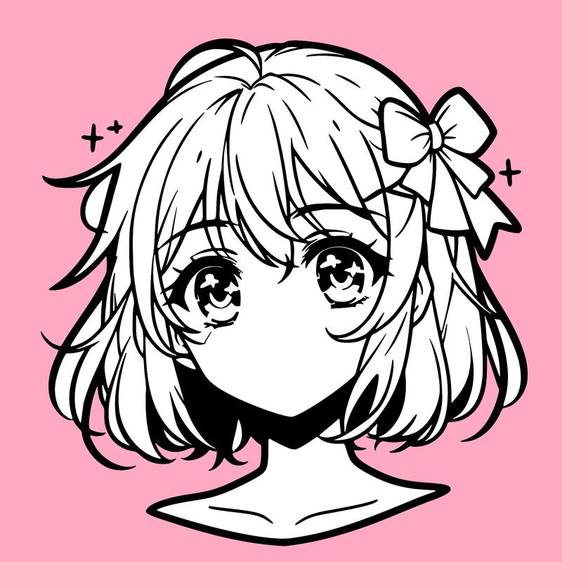 anime girl face