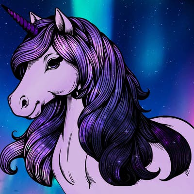 realistic unicorn