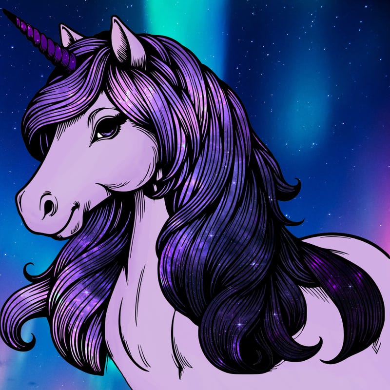 realistic unicorn