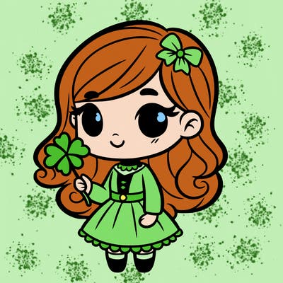 saint patrick’s day girl