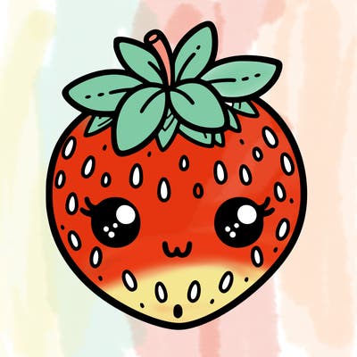 cute strawberry