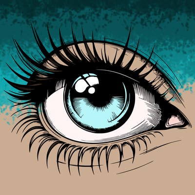 realistic eye