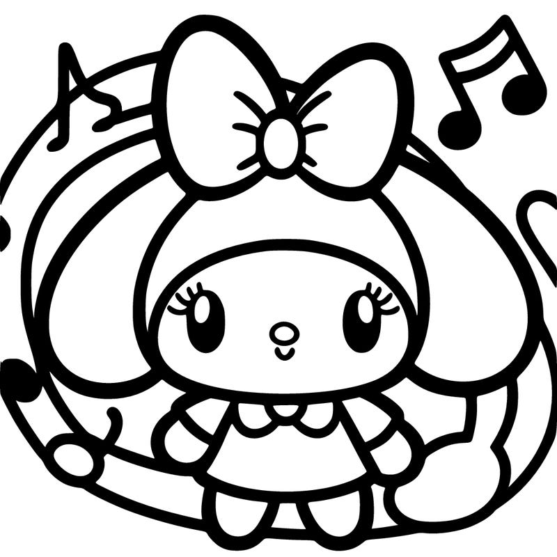 my melody cute