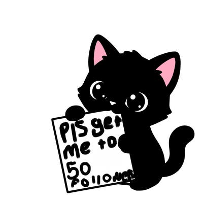 a small cat with a blank sheet of paper in its hand. the cat is sooooooo cute!