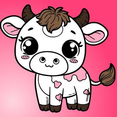 cute cow