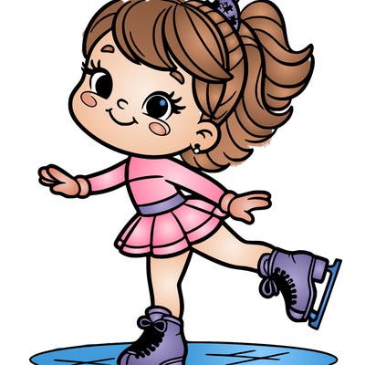 ice skater (girl)
