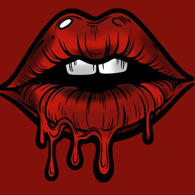 lips that look realistic and drip