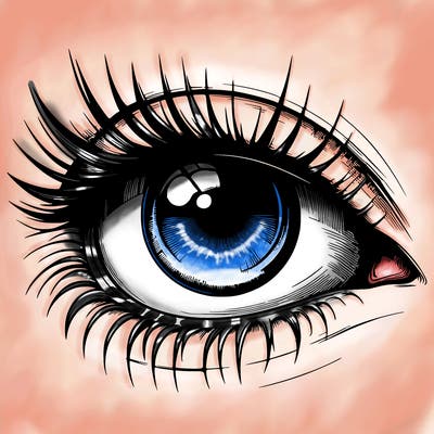 realistic eye
