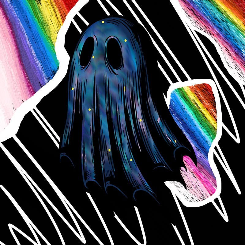 realistic creepy ghost