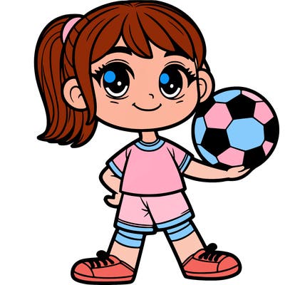 a soccer girl