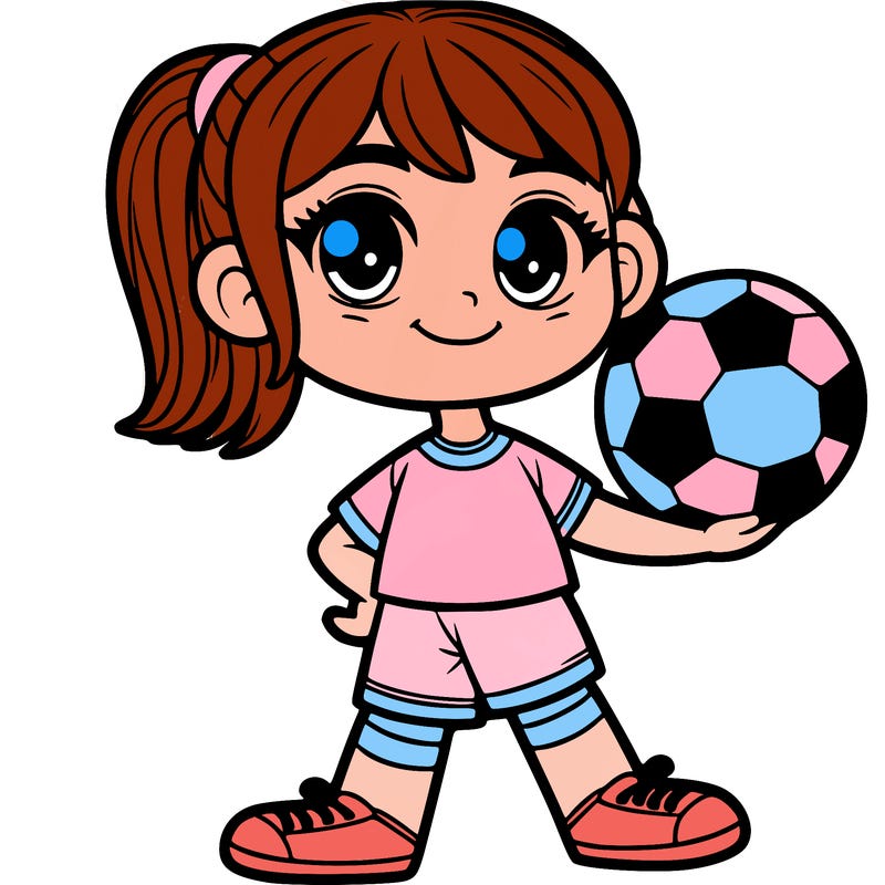 a soccer girl