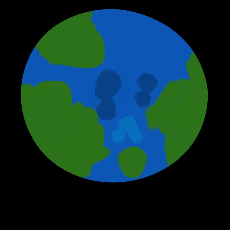 a plain circle with nothing else