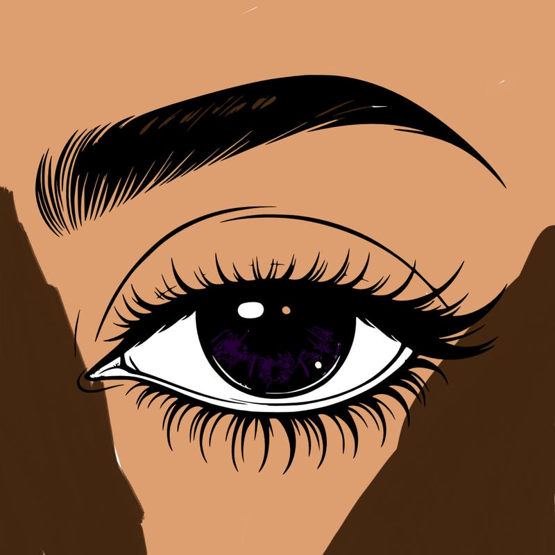 eye closed realistic