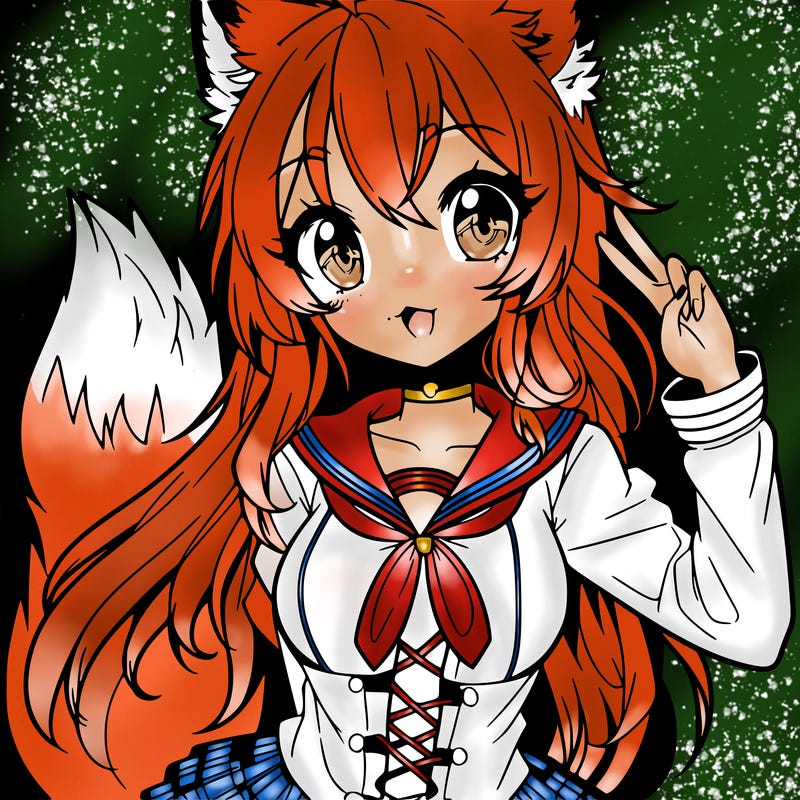 anime fox girl