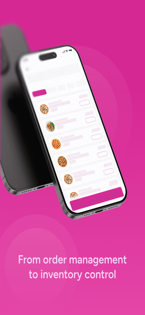 Oven - Oven Mobile-App mit Funktionen zur Bestellverwaltung und Bestandsverwaltung von Restaurants