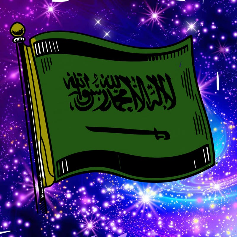 i want an idea about the saudi flag