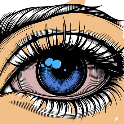 realistic eye