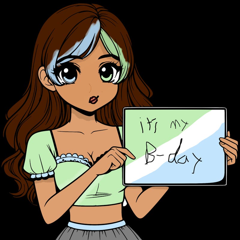 realistic pretty girl holding blank sign