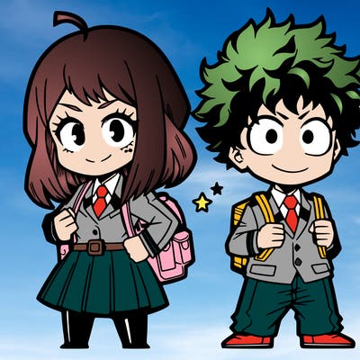 baku x deku