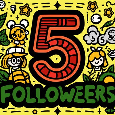 thank you for 5 folower