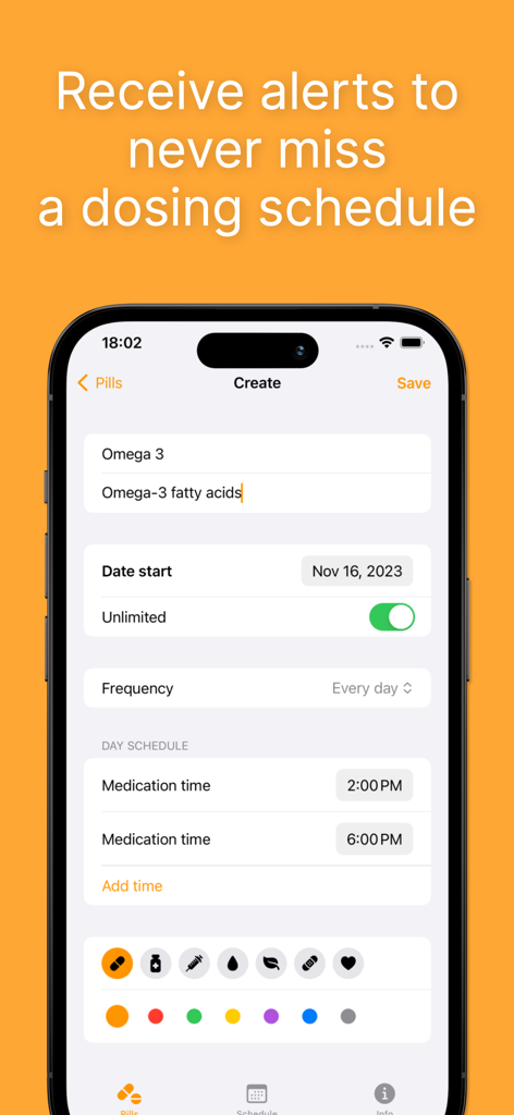 Pill Medication Reminder - Medical App | MWM