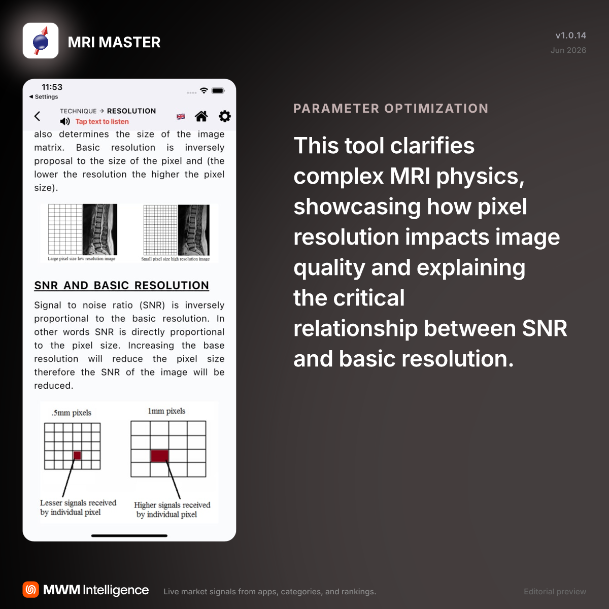 MRI MASTER - Education App | MWM