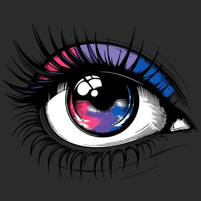 realistic eye