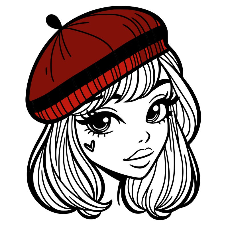 parisian beret: a chic beret that adds a touch of parisian elegance