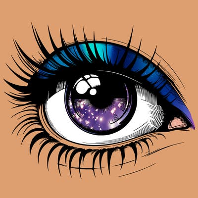 realistic eye