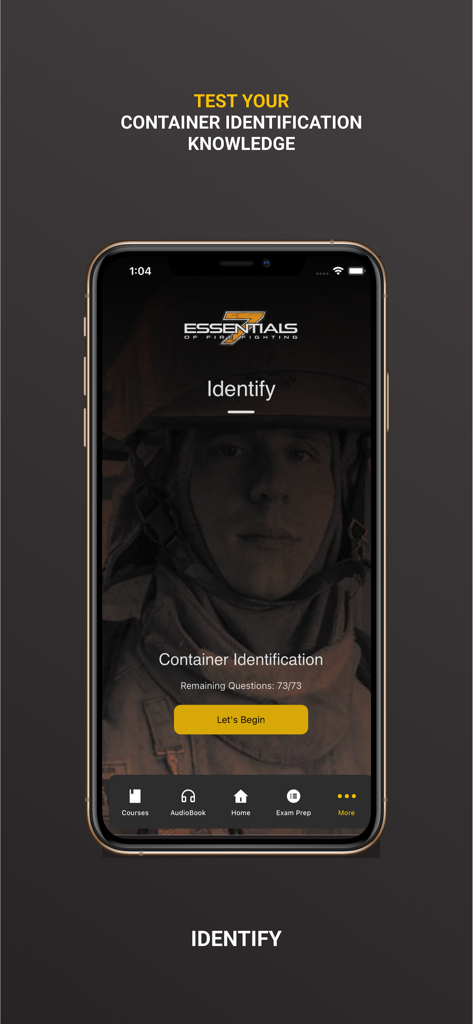 IFSTA Essentials 7 - IFSTA Essentials 7 container identification knowledge test screen