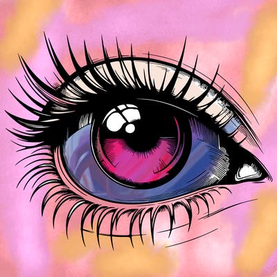 realistic eye
