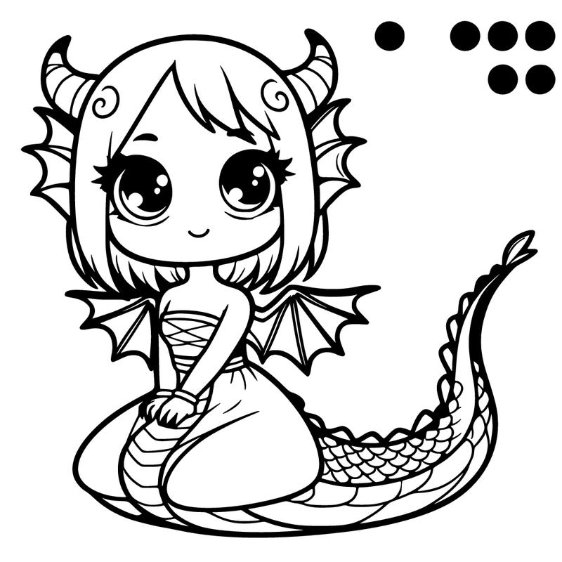 a dragon girl